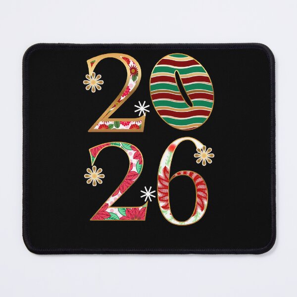 Item preview, Festive 2026 Golden Numerals designed and sold by HopeAndHustle.