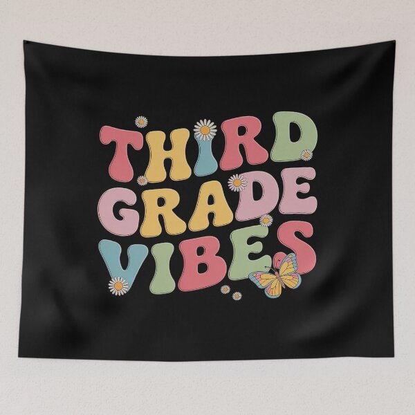 Item preview, Third Grade Vibes 3Rd Grade Teacher designed and sold by Elenasriveras.