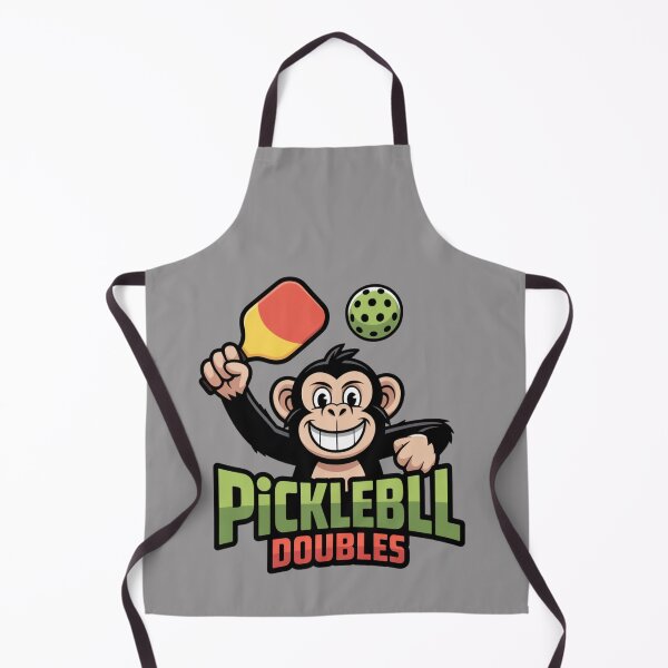Item preview, Pickleball Chimp Doubles: Funny Chimp Animal T-Shirt designed and sold by Grang Art Artistic Designs.