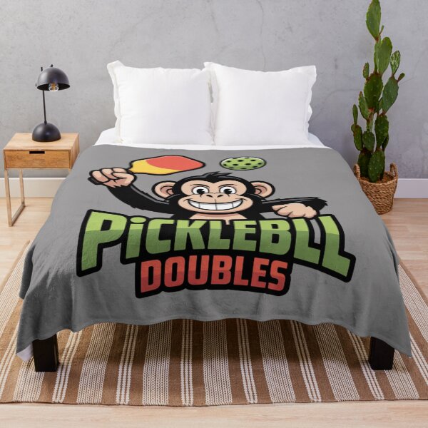Item preview, Pickleball Chimp Doubles: Funny Chimp Animal T-Shirt designed and sold by Grang Art Artistic Designs.