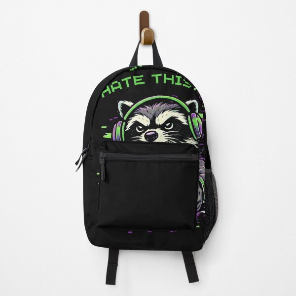 Item preview, Rage Quit Raccoon - Funny Gamer Meme designed and sold by JakubDesigns89.