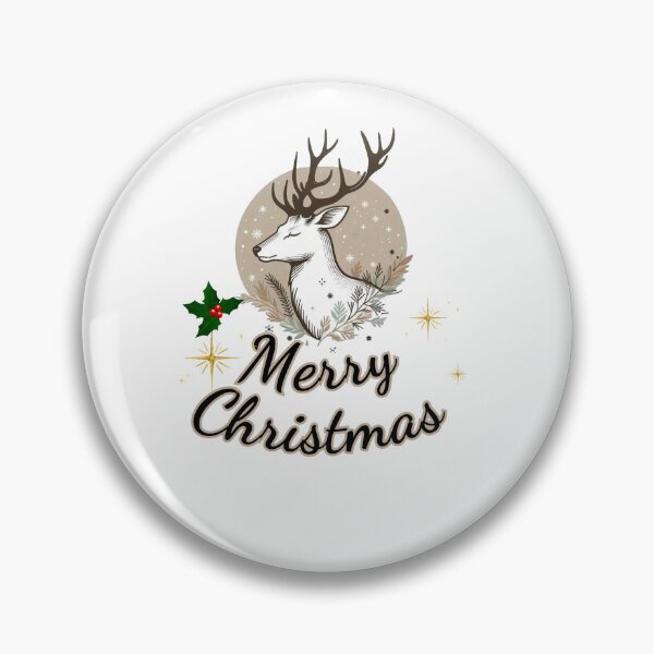 Item preview, Vintage Christmas Deer for Men – Rustic Merry Christmas Winter Design designed and sold by CheymaBou.