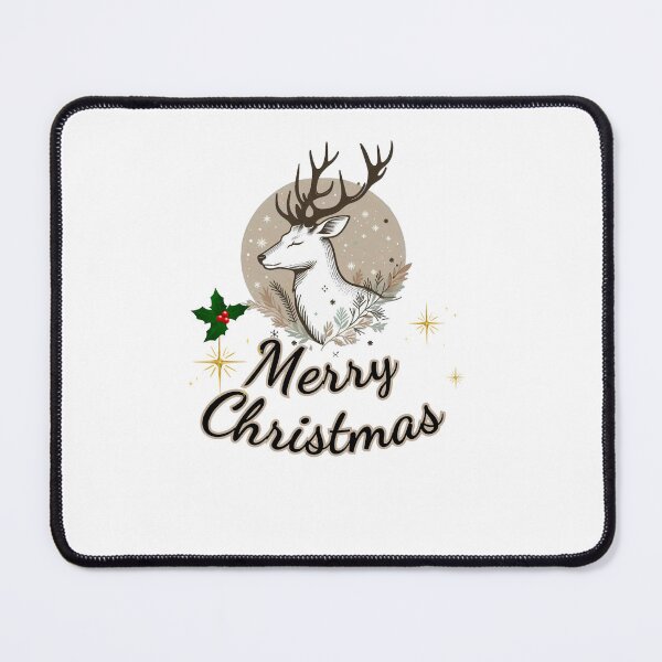 Item preview, Vintage Christmas Deer for Men – Rustic Merry Christmas Winter Design designed and sold by CheymaBou.