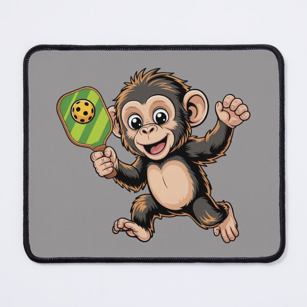 Item preview, Pickleball Chimp Champion: Funny Chimp Animal T-Shirt designed and sold by Grang Art Artistic Designs.