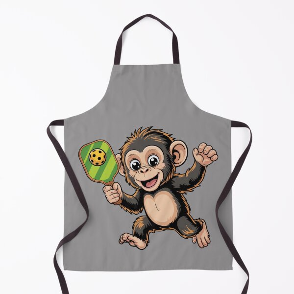 Item preview, Pickleball Chimp Champion: Funny Chimp Animal T-Shirt designed and sold by Grang Art Artistic Designs.