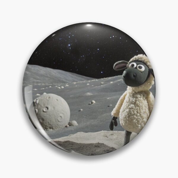 Item preview, Intergalactic Wool: Claymation Sheep Lunar Adventure designed and sold by zohocreations.