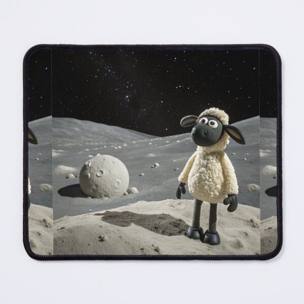 Item preview, Intergalactic Wool: Claymation Sheep Lunar Adventure designed and sold by zohocreations.