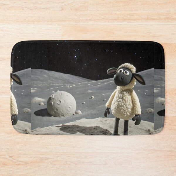Item preview, Intergalactic Wool: Claymation Sheep Lunar Adventure designed and sold by zohocreations.