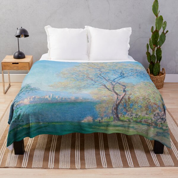 Item preview, MONET - Impressionist Art - Antibes as Seen from La Salis 1888 - expanded edges ensures perfect fit designed and sold by Big Bang Canvas.
