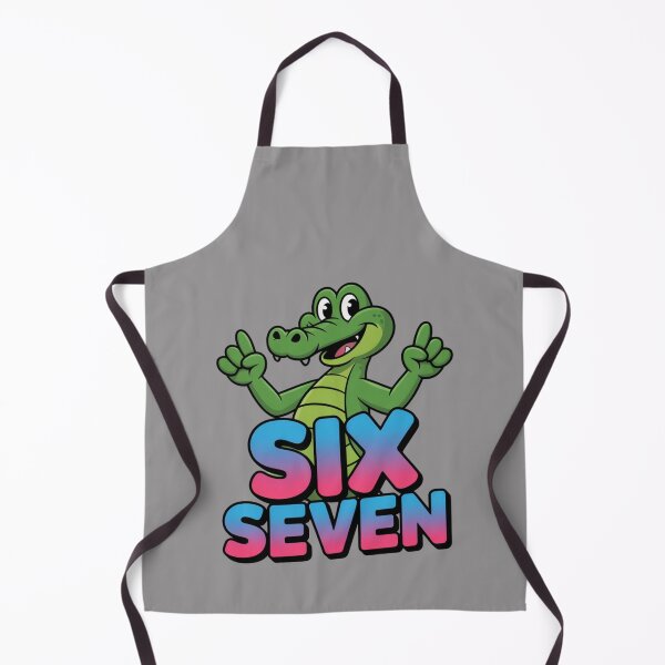 Item preview, Six Seven Funny Alligator Cartoon: Funny Alligator Animal T-Shirt designed and sold by Camel & Quirk.