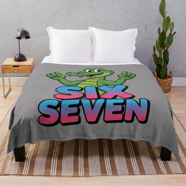 Item preview, Six Seven Funny Alligator Cartoon: Funny Alligator Animal T-Shirt designed and sold by Grang Art Artistic Designs.