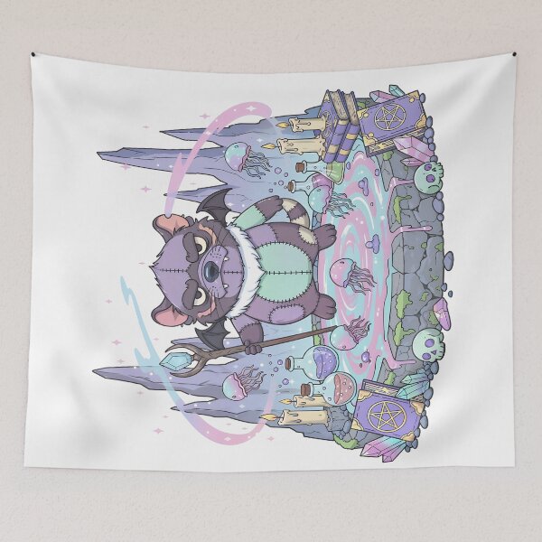 Item preview, Stitched Soul Ravager – Warden of the Fluorescent Abyss designed and sold by RubisLeaf.