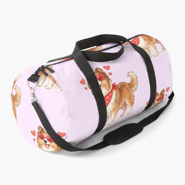 Item preview, Cute Rough Collie in Love – Minimal Valentine Dog Illustration designed and sold by GoodyPaws.