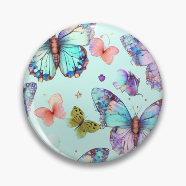 Item preview, Pastel Watercolor Butterfly Pattern designed and sold by FANTASTIC-N.