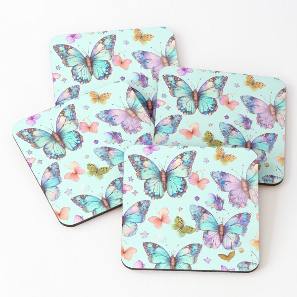 Item preview, Pastel Watercolor Butterfly Pattern designed and sold by FANTASTIC-N.