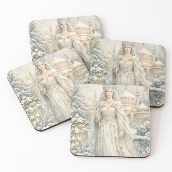 Item preview, Goddess Queen of Snow. Christmas Victorian. Yule. Royal Pavilion. Brighton designed and sold by SoniaSarkali.