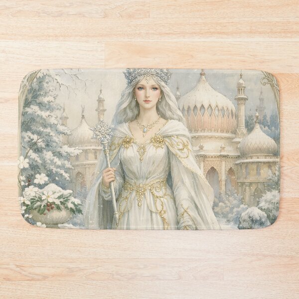 Item preview, Goddess Queen of Snow. Christmas Victorian. Yule. Royal Pavilion. Brighton designed and sold by SoniaSarkali.