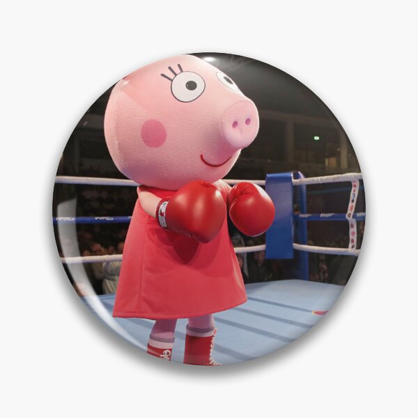Item preview, Pink Pig Boxer Champion in the Ring designed and sold by zohocreations.