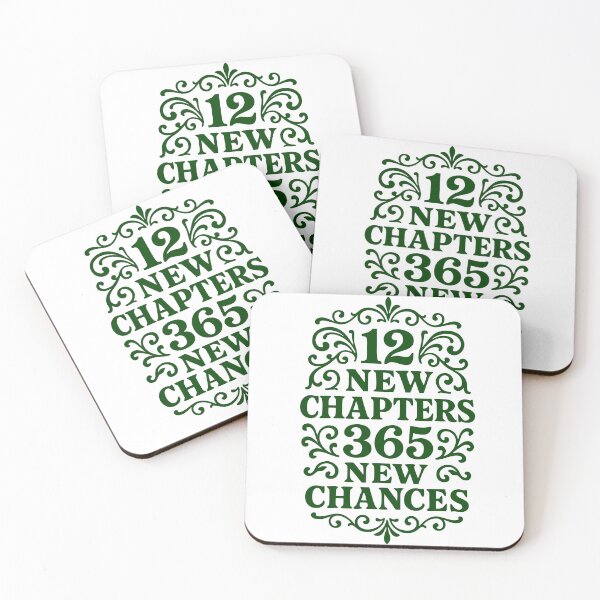 Item preview, 12 New Chapters 365 New Chances - New Year Motivation & Goal Setting designed and sold by MAGICKEY2024.