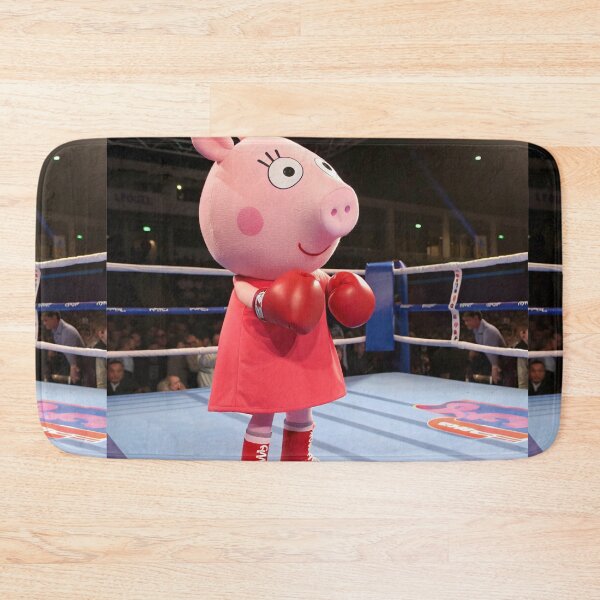 Item preview, Pink Pig Boxer Champion in the Ring designed and sold by zohocreations.