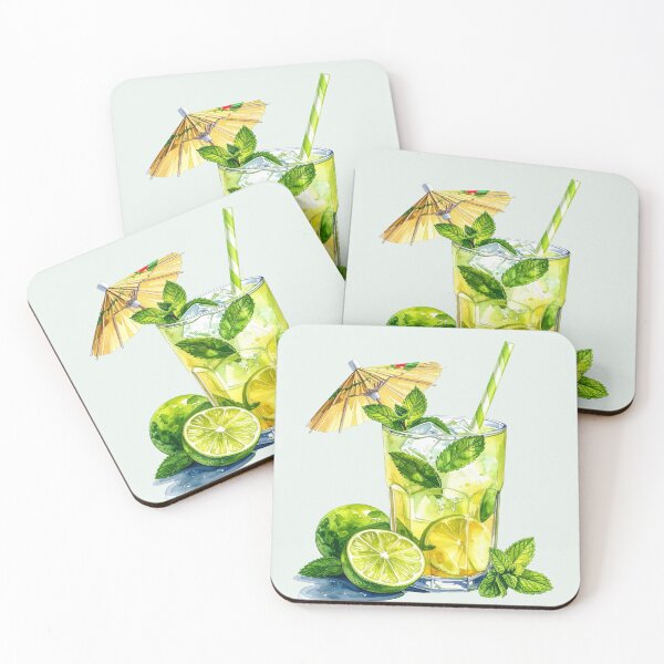 Item preview, Summery lime-fresh lemonade, yellow designed and sold by LiskoDesign.