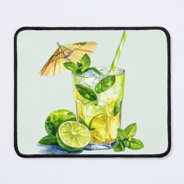 Item preview, Summery lime-fresh lemonade, yellow designed and sold by LiskoDesign.