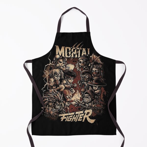Item preview, mortal fighter dark designed and sold by El Hermano Gym.