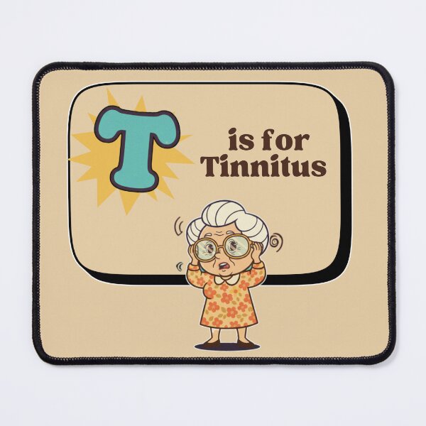 Item preview, The Senior Flashcard Series: T is for Tinnitus - "What?" – Retro Humor Collection designed and sold by Searching ideas.
