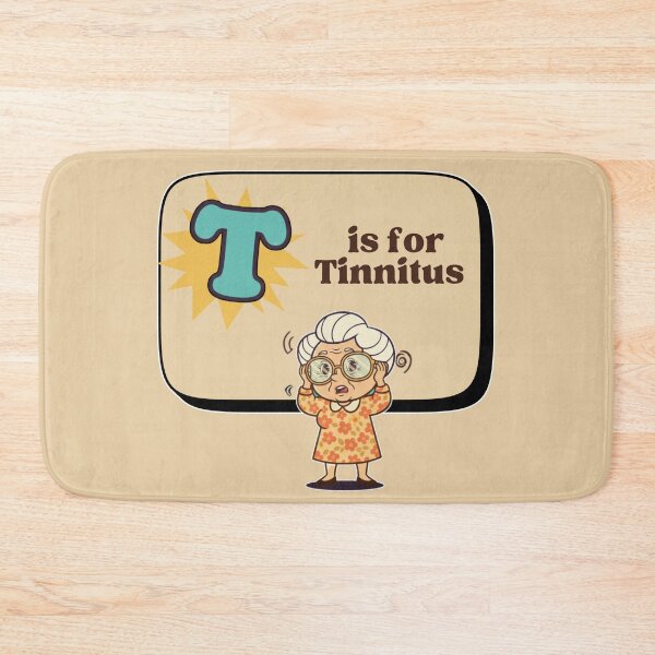 Item preview, The Senior Flashcard Series: T is for Tinnitus - "What?" – Retro Humor Collection designed and sold by Searching ideas.