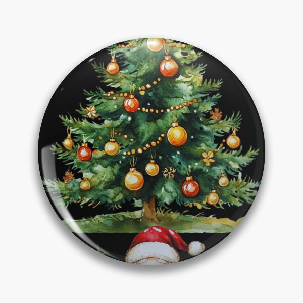 Item preview, Christmas tree and santa claus  designed and sold by Palmtree94.