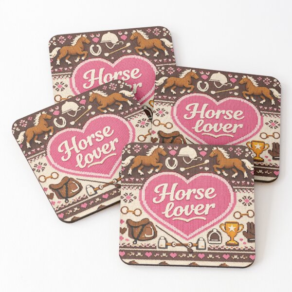 Item preview, Horse lover, beautiful knitting pattern designed and sold by Mauswohn.