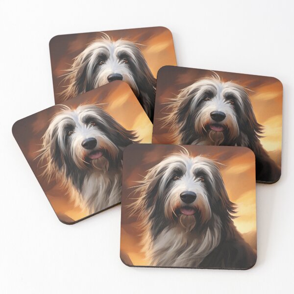 Item preview, Puppy-dog eyes: A portrait in warm colors designed and sold by Mianku | Für das Leben.