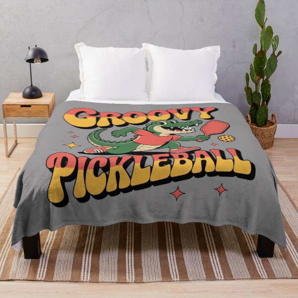 Item preview, Groovy Pickleball: Funny Alligator Animal T-Shirt designed and sold by Grang Art Artistic Designs.