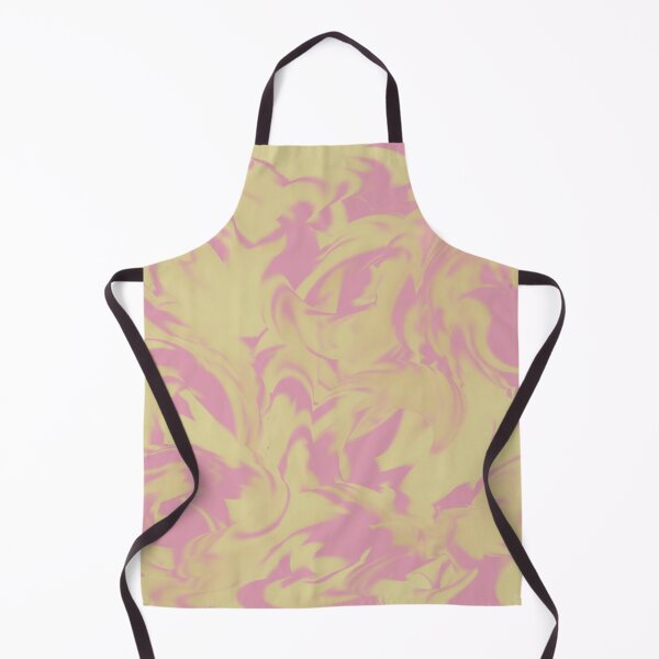 Item preview, Soft Pink & Butter Yellow Abstract Flow designed and sold by PrismarineStudio.