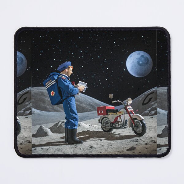 Item preview, Lunar Postal Service: Intergalactic Delivery Scene designed and sold by zohocreations.