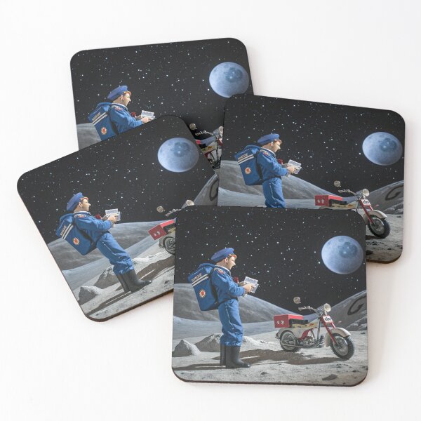 Item preview, Lunar Postal Service: Intergalactic Delivery Scene designed and sold by zohocreations.