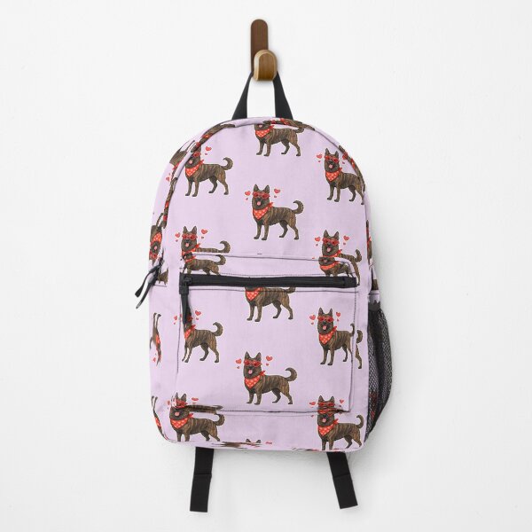 Item preview, Cute Dutch Shepherd in Love – Minimal Valentine Dog Illustration designed and sold by GoodyPaws.