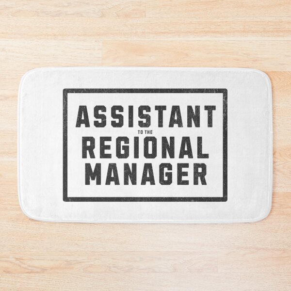 Item preview, Assistant to the Regional Manager (on light) designed and sold by mooskdesign.