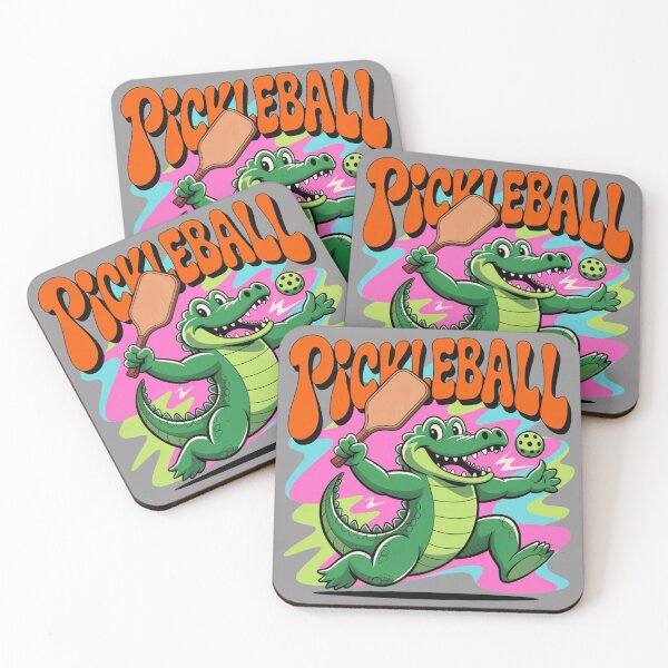 Item preview, Pickleball Pro: - Funny Alligator Animal T-Shirt designed and sold by Grang Art Artistic Designs.