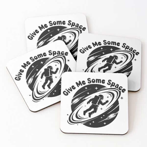 Item preview, Funny Astronaut "Give Me Some Space" – Minimalist Sci-Fi Graphic designed and sold by Dharmikvadher55.