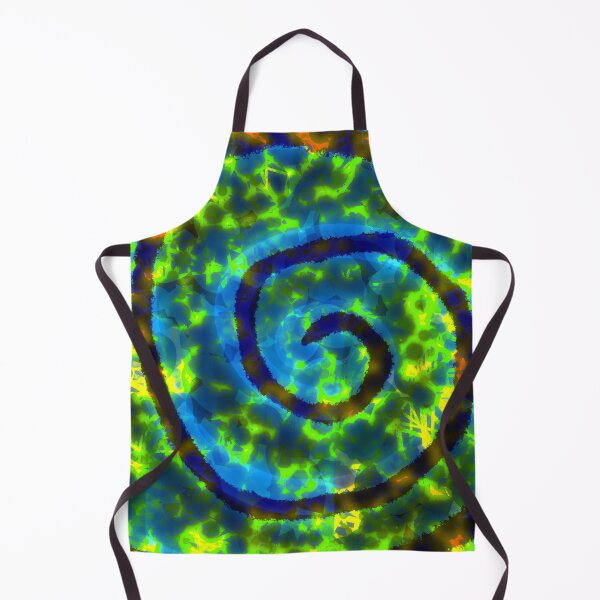 Item preview, Electric Neon Spiral Pattern designed and sold by PrismarineStudio.