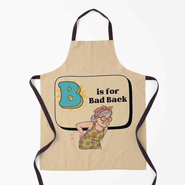 Item preview, The Senior Flashcard Series: Letter B is for Bad Back – Retro Humor Collection designed and sold by Searching ideas.