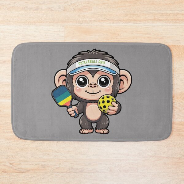 Item preview, Pickleball Monkey: Funny Chimp Animal T-Shirt designed and sold by Grang Art Artistic Designs.