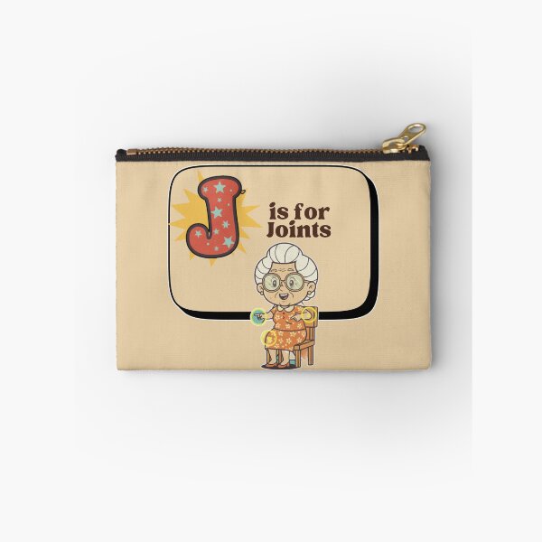 Item preview, The Senior Flashcard Series: Letter J is for Joints – Retro Humor Collection designed and sold by Searching ideas.