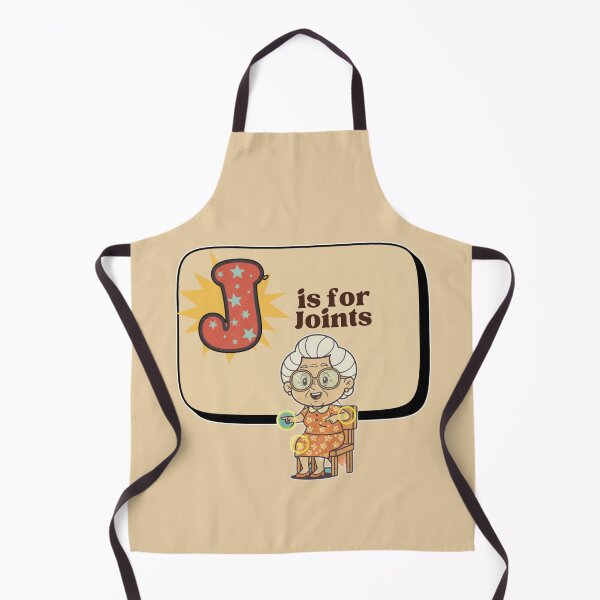 Item preview, The Senior Flashcard Series: Letter J is for Joints – Retro Humor Collection designed and sold by Searching ideas.