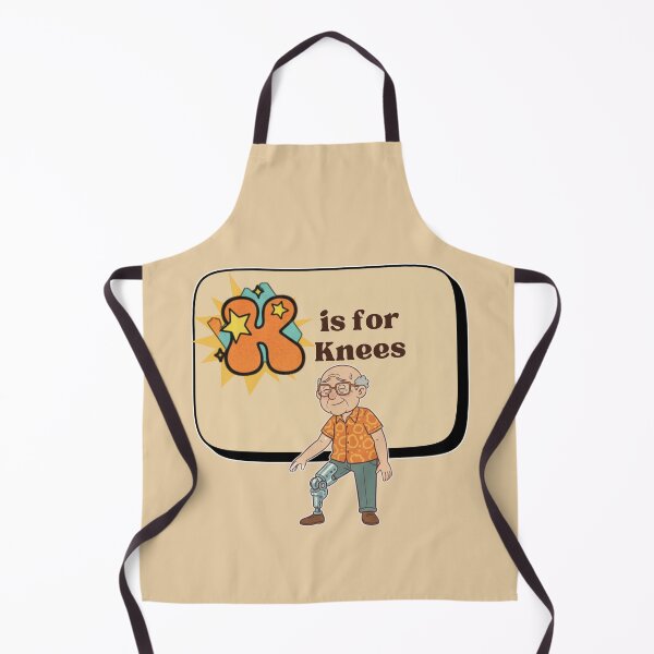 Item preview, The Senior Flashcard Series: Letter K is for Knees – Retro Humor Collection designed and sold by Searching ideas.