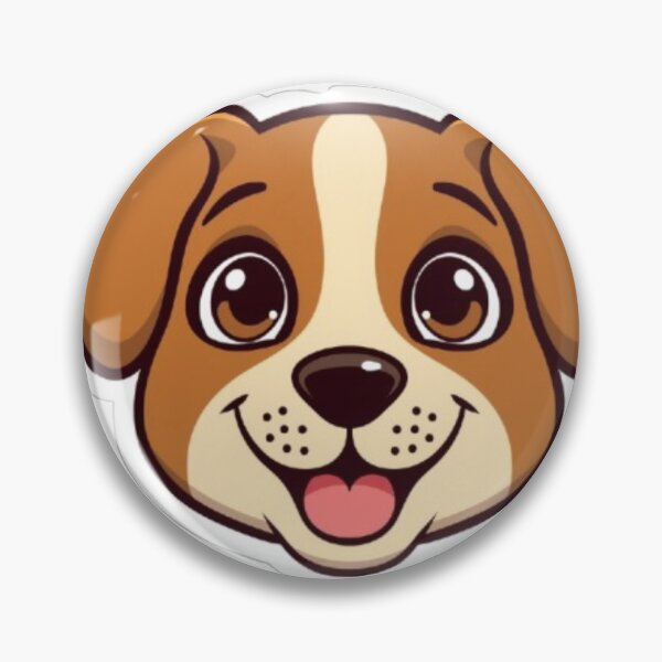 Item preview, Kawaii Dog Face designed and sold by MiniPrintMagic.