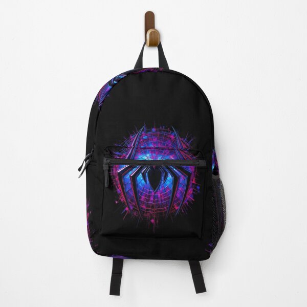 Item preview, Neon Cyber Spider Emblem – Futuristic Synthwave Arachnid Art designed and sold by Dyan4.