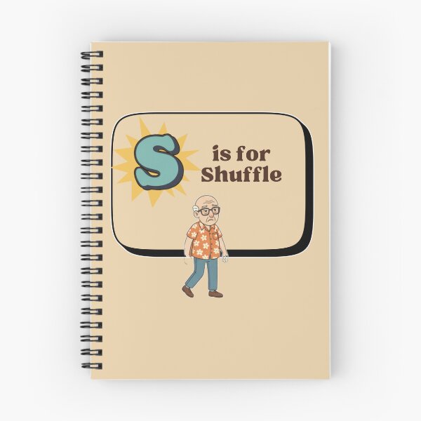 Item preview, The Senior Flashcard Series: Letter S is for Shuffle – Retro Humor Collection designed and sold by Searching ideas.