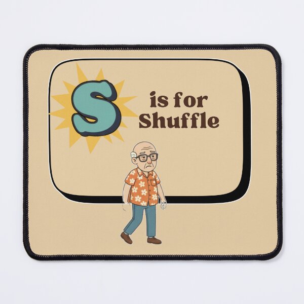 Item preview, The Senior Flashcard Series: Letter S is for Shuffle – Retro Humor Collection designed and sold by Searching ideas.
